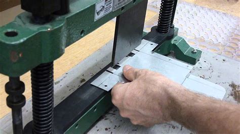 bench mount sheet metal bender